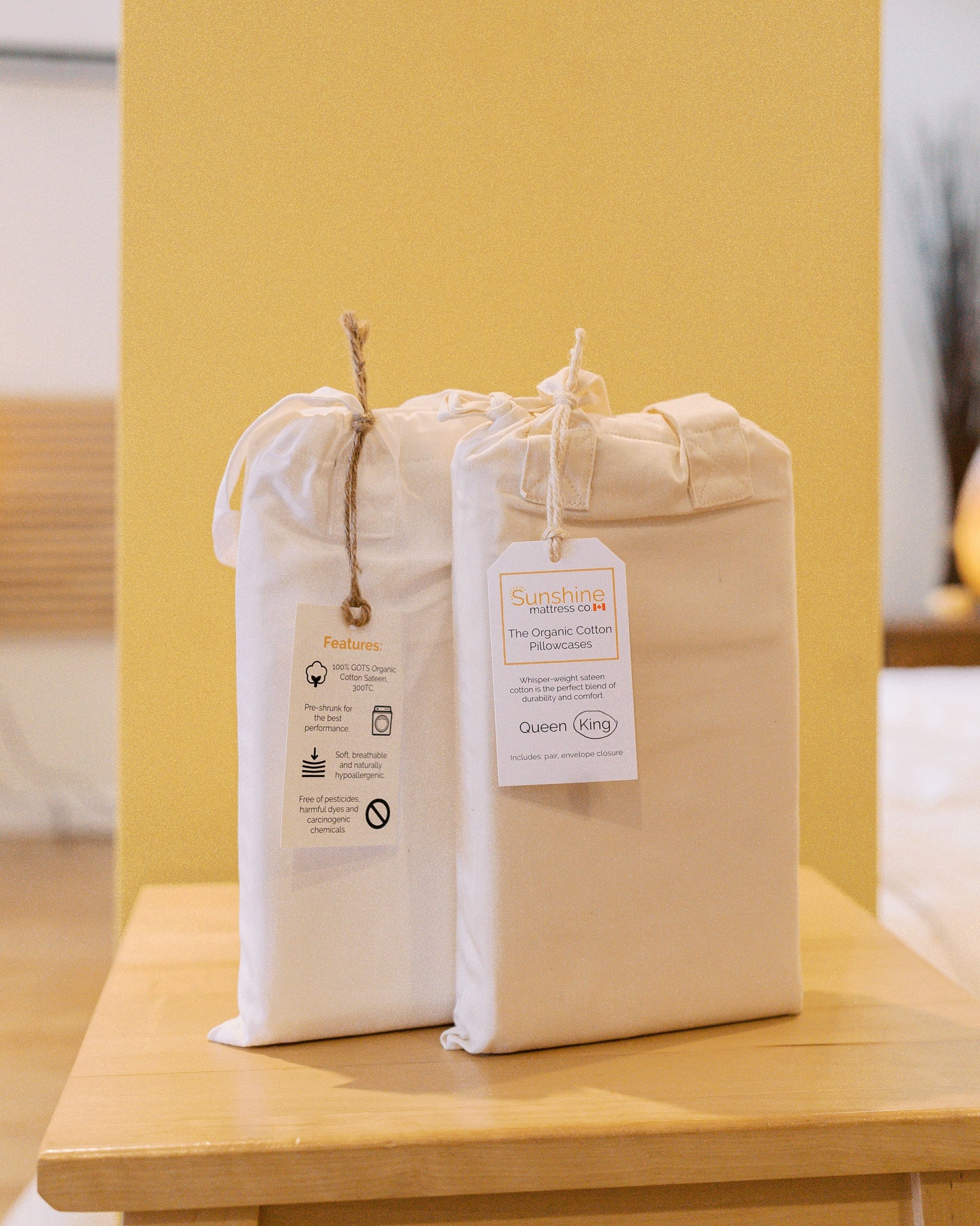 Organic Cotton Pillowcases