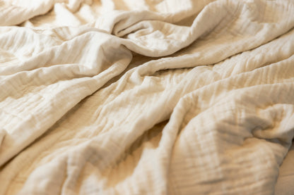 Organic Cotton Muslin Blanket