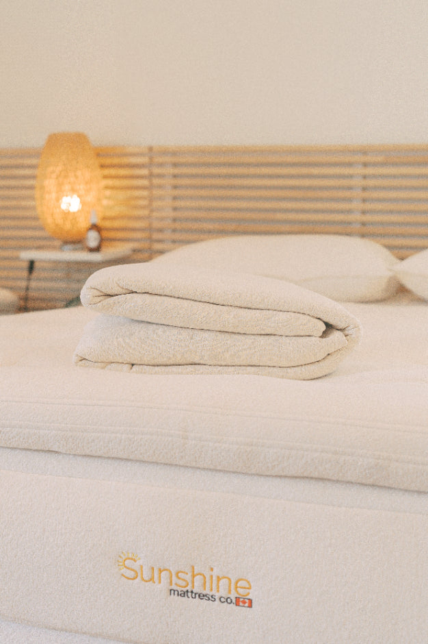 Organic Cotton Mattress Protector - Breathable & Natural - Sunshine ...