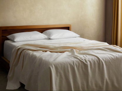 Organic Cotton Honeycomb Blanket